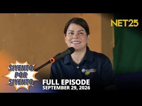 Siyento Por Siyento | September 29, 2026