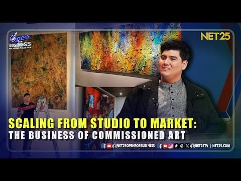 Open For Business | Scaling From Studio to Market: The Business of Commissioned Art
