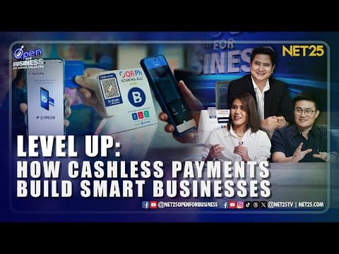 Open For Business | Level Up: How Cashless Payments Build Smart Businesses | November 23, 2025