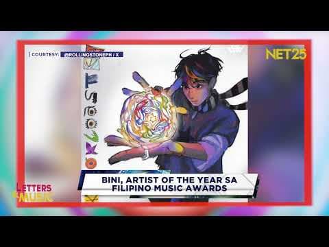 BINI named Artist of the Year at the Filipino Music Awards