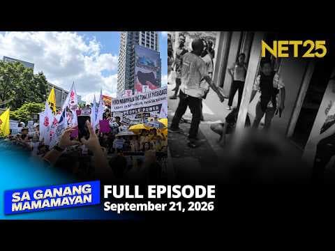 Sa Ganang Mamamayan - September 21, 2026