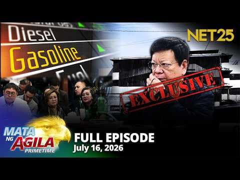 Mata ng Agila Primetime - July 16, 2026