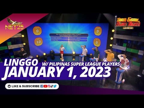 TARA GAME AGAD AGAD LEVEL UP |  January 1, 2023 | 7:00PM | Pilipinas Super League Players