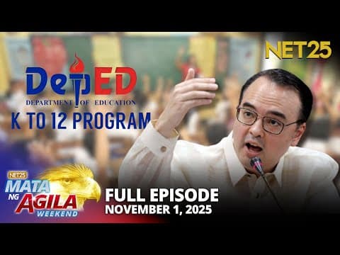 Mata ng Agila Weekend - November 1, 2025