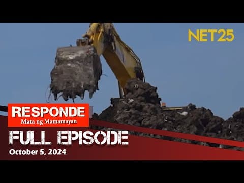 RESPONDE, Mata ng Mamamayan  - October 5, 2024 | 6:00 PM