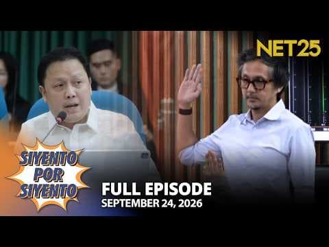 Siyento Por Siyento | September 24, 2026