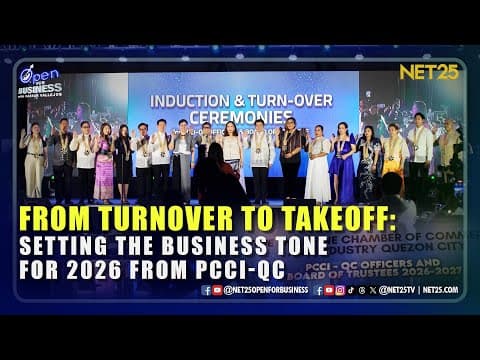 Open For Business | From Turnover to Takeoff: Setting the Business Tone for 2026 from PCCI-QC