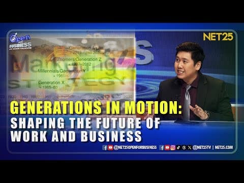 Open For Business | Generations in Motion: Shaping the Future of Work and Business | August 24, 2025