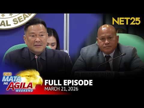 Mata ng Agila Weekend -March 21, 2026