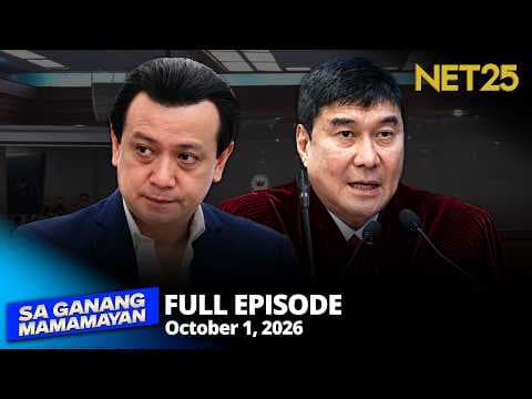 Sa Ganang Mamamayan - October 1, 2026