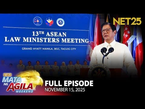 Mata ng Agila Weekend - November 15, 2025