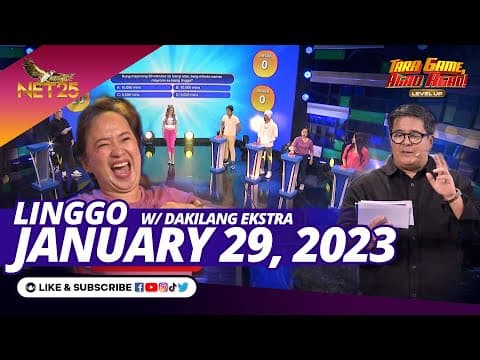 TARA GAME AGAD AGAD LEVEL UP | January 29, 2023 | 7:00PM