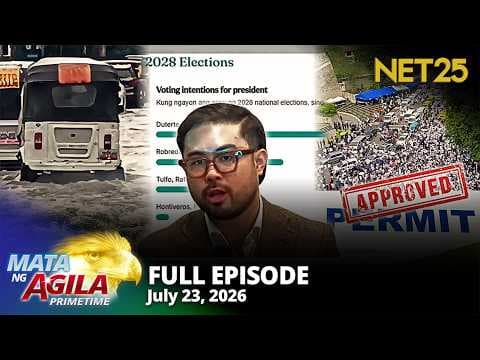 Mata ng Agila Primetime - July 23, 2026