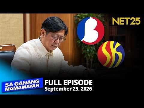 Sa Ganang Mamamayan - September 25, 2026