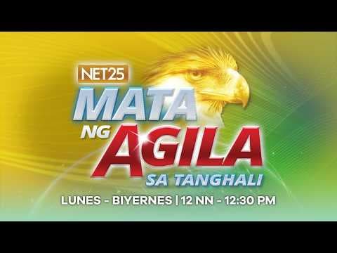 Mata ng Agila sa Tanghali - July 31, 2026