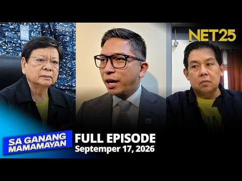 Sa Ganang Mamamayan - September 17, 2026