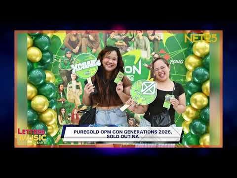 PUREGOLD OPM CON GENERATIONS 2026 OFFICIALLY SOLD OUT