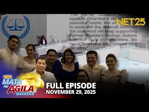 Mata ng Agila Weekend - November 29, 2025