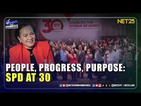 Open For Business | People, Progress, Purpose: SPD at 30 | July 5, 2026