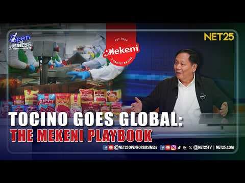 Open For Business | Tocino Goes Global: The Mekeni Playbook | September 27, 2026