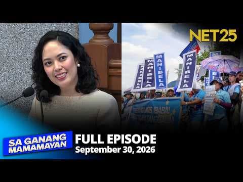 Sa Ganang Mamamayan - September 30, 2026