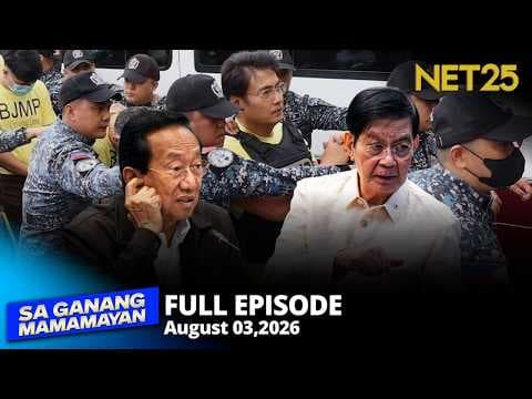 Sa Ganang Mamamayan - August 3, 2026