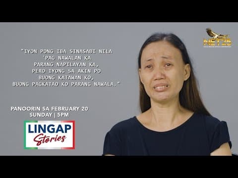 WATCH: Lingap Stories | Linggo | February 20, 2022 | 5:00PM sa NET25