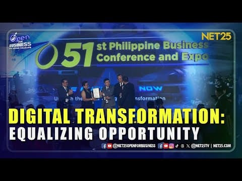 Open For Business | Digital Transformation: Equalizing Opportunity | October 26, 2025