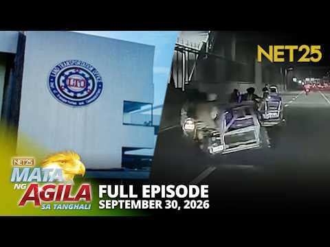 Mata ng Agila sa Tanghali - September 30, 2026