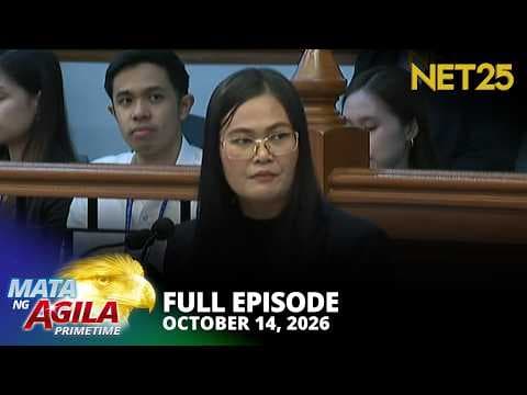 Mata ng Agila Primetime - October 14, 2026