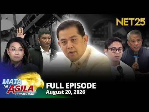 Mata ng Agila Primetime - August 20, 2026