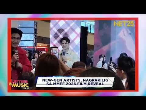 New-gen artists deliver kilig performances at MMFF 2026 film reveal