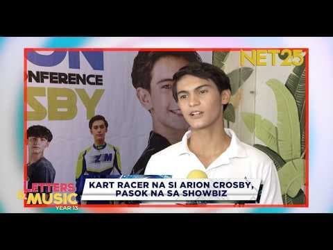Kart Racer Arion Crosby Enters Showbiz
