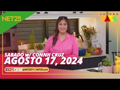 The Best Way to Make Sauces | Lutong Daza with Connh Cruz | August 17, 2024