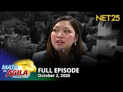 Mata ng Agila Primetime - October 2, 2026