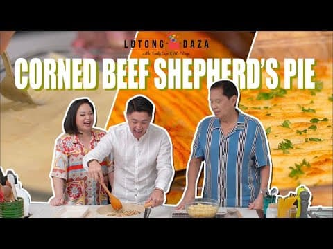 Arron Villaflor’s Corned Beef Shepherd’s Pie recipe | Lutong Daza