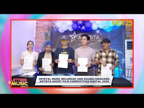 First-Ever Artista Short Film Competition Digital 2026 Officially Launched