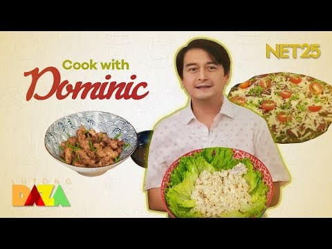 Super Easy No Bake Pizza | Lutong Daza with Dominic Ochoa | September 14, 2024