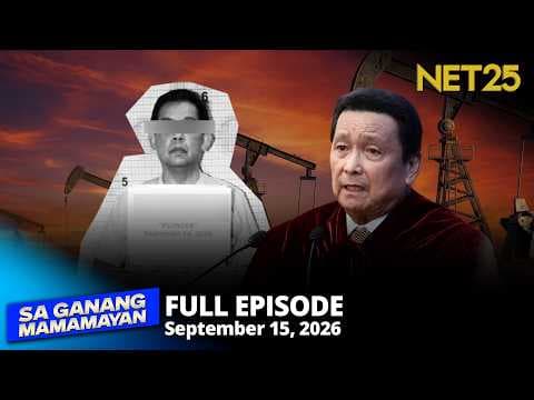 Sa Ganang Mamamayan - September 15, 2026