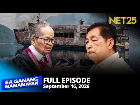 Sa Ganang Mamamayan - September 16, 2026
