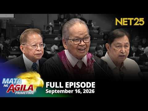 Mata ng Agila Primetime - September 16, 2026