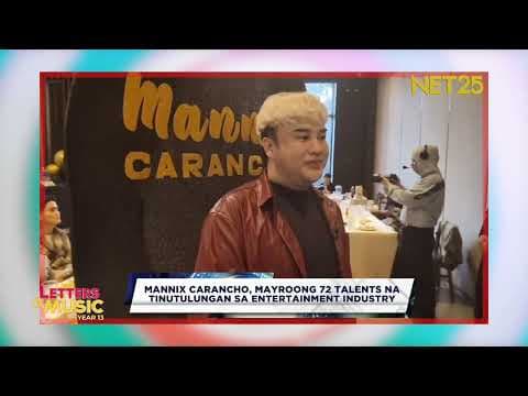 Mannix Carancho now mentors 72 talents under his growing entertainment management