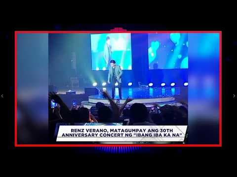 Renz Verano celebrates 30 years of "Ibang Iba Ka Na"