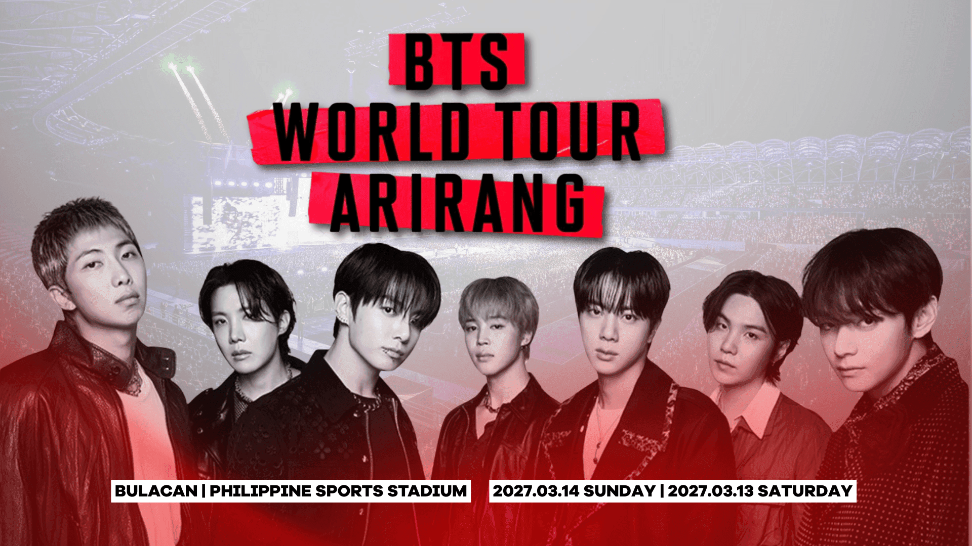 BTS 'Arirang' set to make history at Philippine Sports Stadium