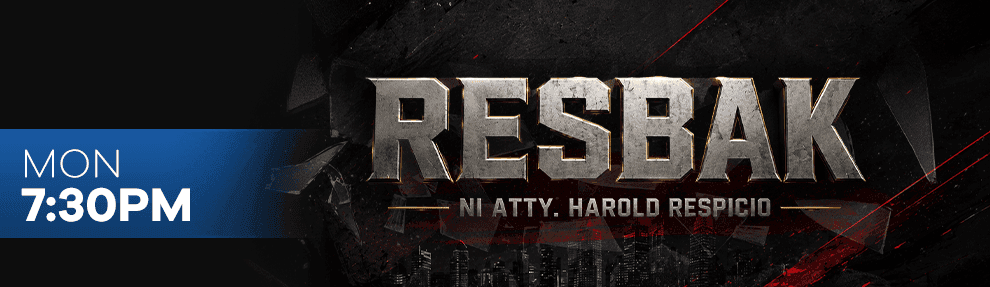 RESBAK ni Atty. Harold Respicio