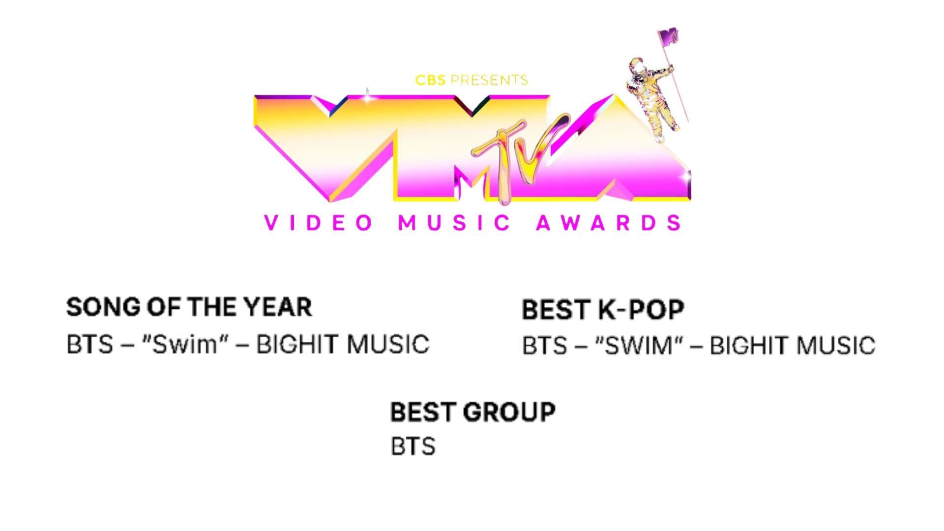 BTS awaits results for ‘SWIM’ at the 2026 MTV VMAs