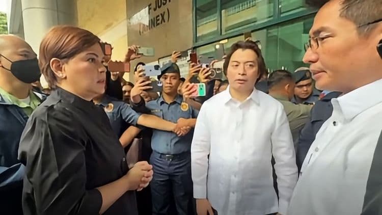 VP Sara humarap sa QC court matapos ang warrant of arrest: 'I do not feel safe'