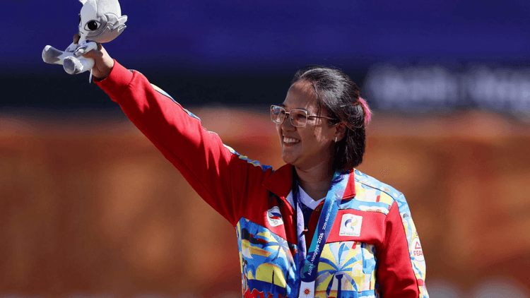 Amaya Cojuangco, nag-uwi ng silver sa Asian Games