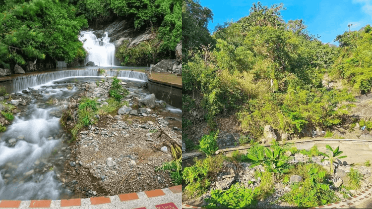 Balongbong Falls sa Catanduanes, natuyo dahil sa El Niño