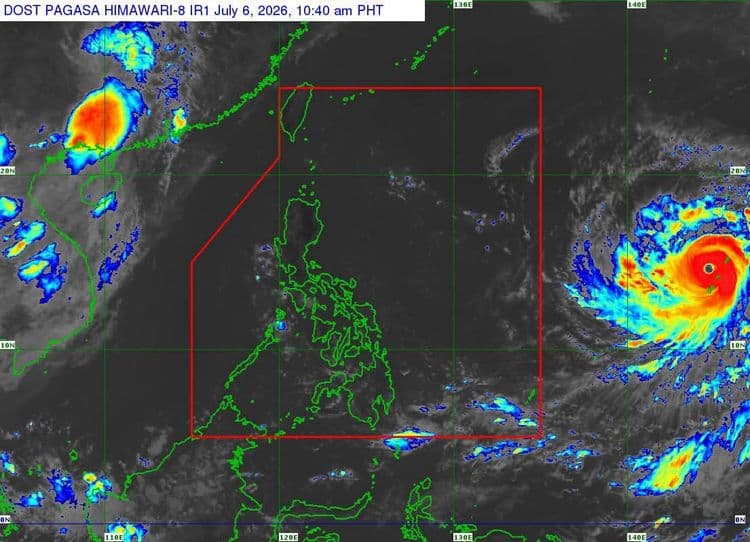 PAGASA: Super Typhoon "Bavi" to enter PAR tomorrow evening or early Wednesday; to be named "Inday" once inside